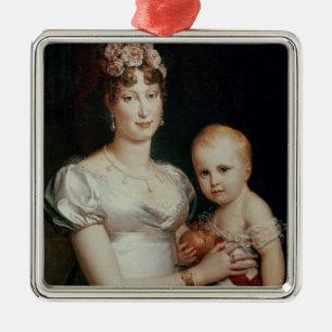 Marie-Louise  of Habsbourg-Lorraine Metal Tree Decoration