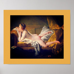 Marie-Louise O'Murphy mistress - François Boucher Poster