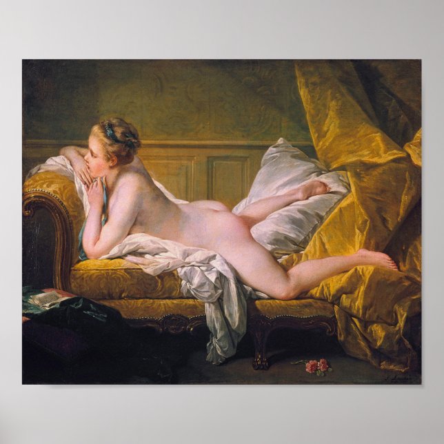 Marie-Louise O'Murphy mistress - François Boucher Poster (Front)