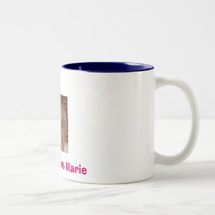 marie, Richard Loves Marie Two-Tone Coffee Mug
