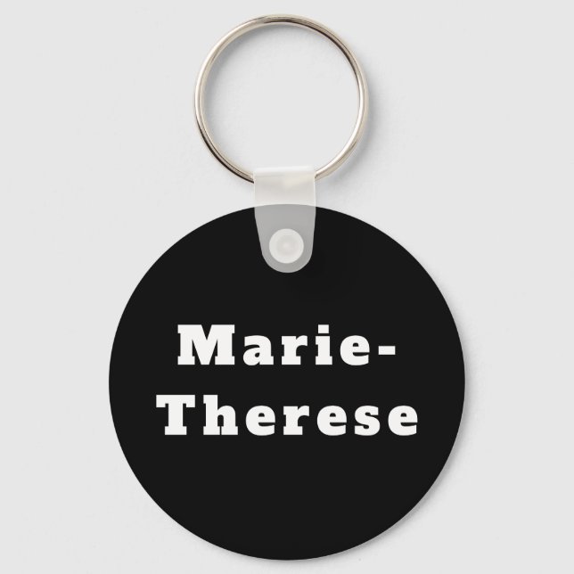 Marie-Therese Key Ring (Front)