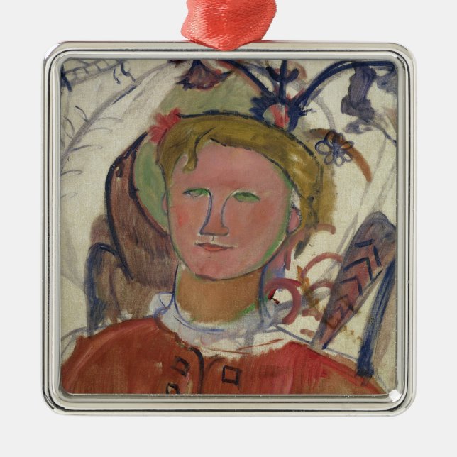 Marie Vassilieff Metal Tree Decoration (Front)