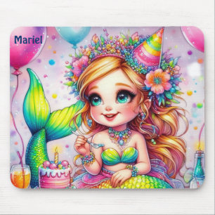 MARIEL~ Pretty young mermaid ~ Mouse Mat