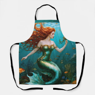 “Marielle” – Beautiful Dancing Mermaid Apron