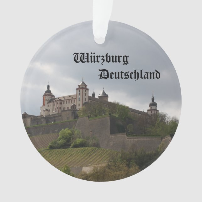 Marienberg Fortress in Würzburg Ornament (Front)