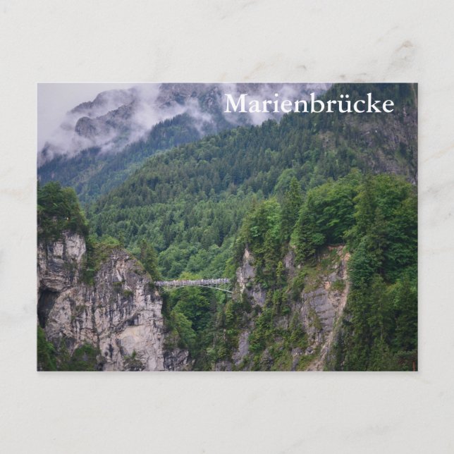 Marienbrücke Bridge Postcard (Front)