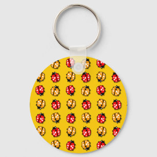 Marienkäfer Invasion Key Ring
