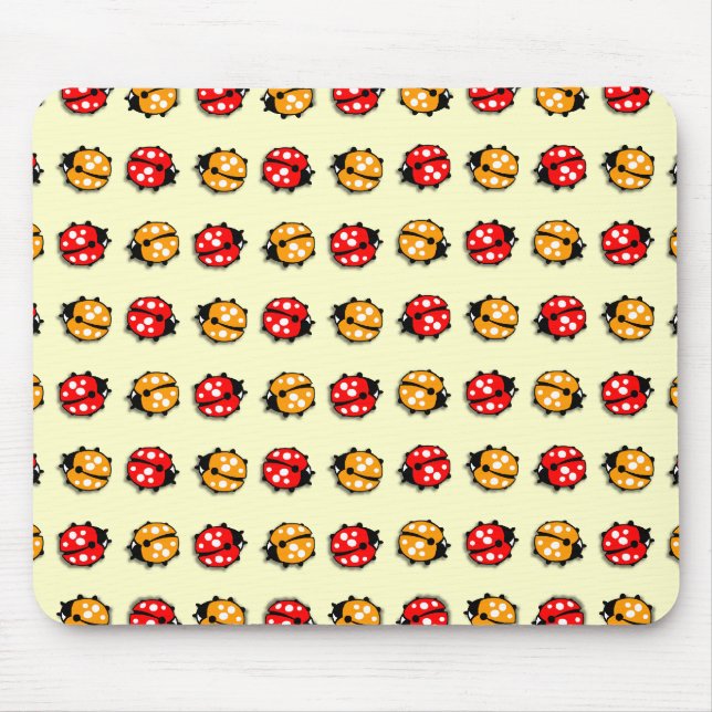 Marienkäfer Invasion Mouse Mat (Front)