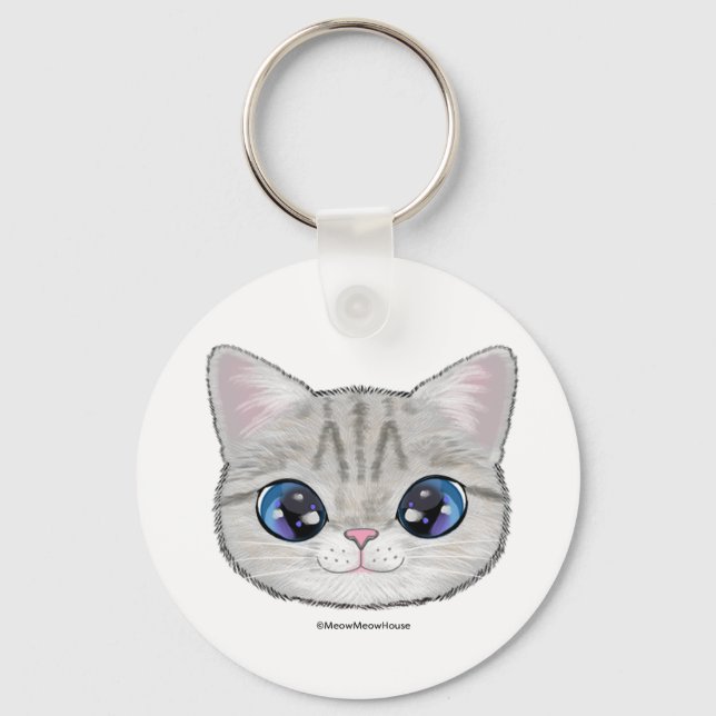 Marie's Tea Party Key Ring (Front)