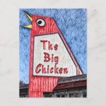 Marietta Georgia Big Chicken restaurant painting