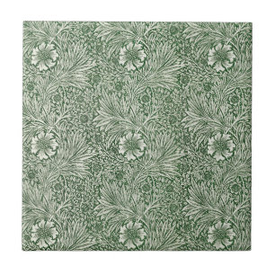 Marigold by William Morris, Vintage Garden Flowers Tile