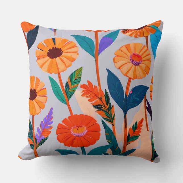 Marigold Celebration Cushion (Front)