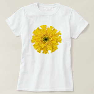 Marigold Flower Chemistry Molecule T-Shirt