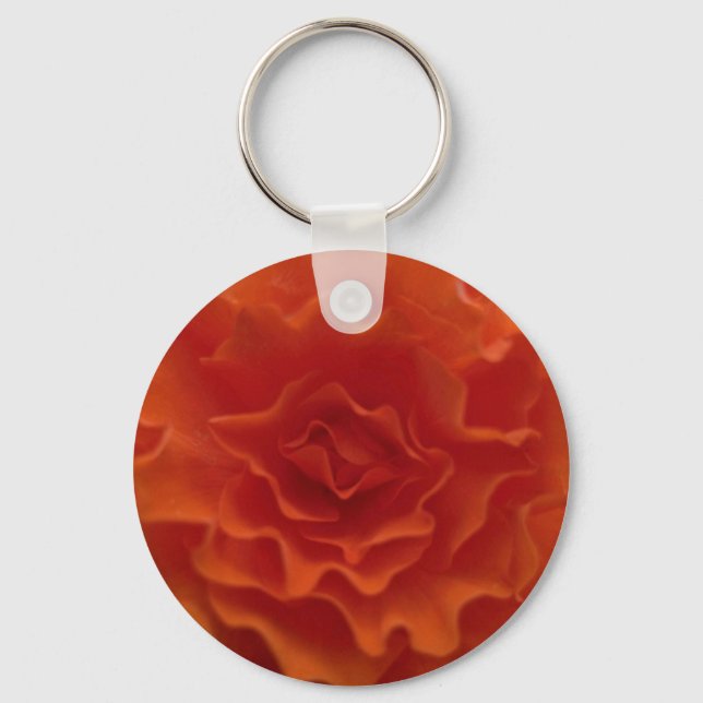Marigold Flower Key Ring (Front)