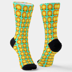 Marigold Flowers Socks