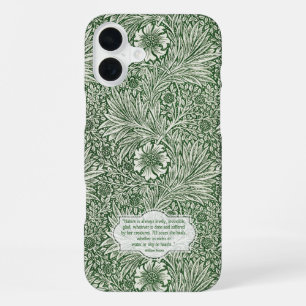 Marigold pattern - William Morris iPhone 16 Plus Case