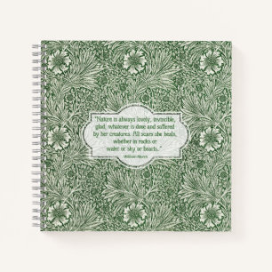 Marigold pattern - William Morris Notebook