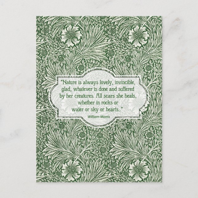 Marigold pattern - William Morris  Postcard (Front)