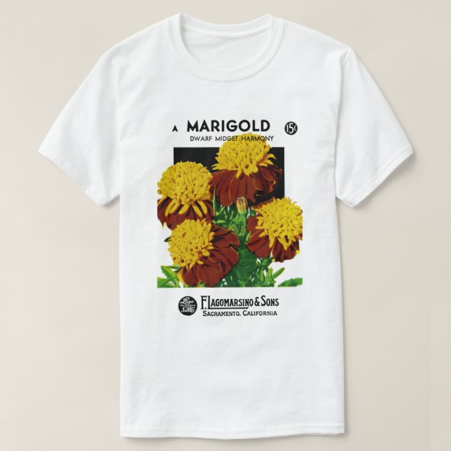 Marigold T-Shirt (Design Front)