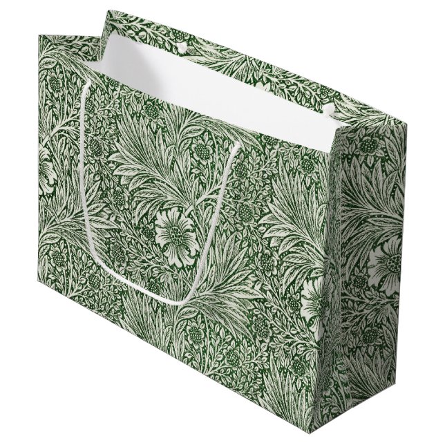 Marigold, William Morris Large Gift Bag (Front Angled)