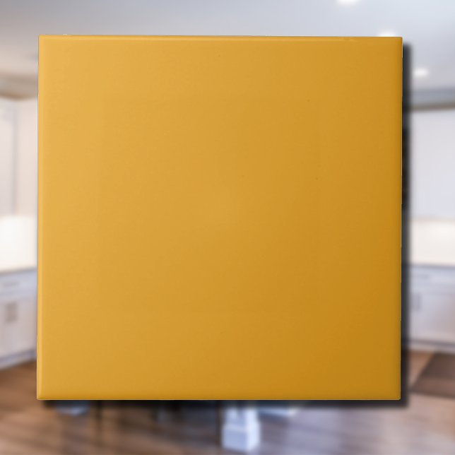 Marigold Yellow Solid Colour | Classic Elegant Tile (Creator Uploaded)