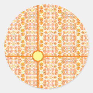 Marigolds Classic Round Sticker