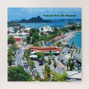 Marigot Bay, St. Maarten Jigsaw Puzzle