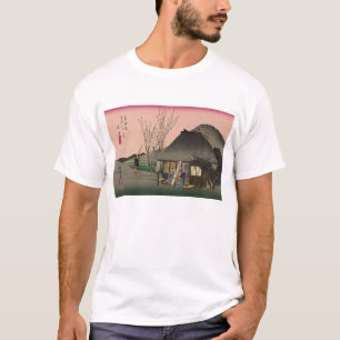 Mariko, 53 stations of the Tokaido Road, Hiroshige T-Shirt
