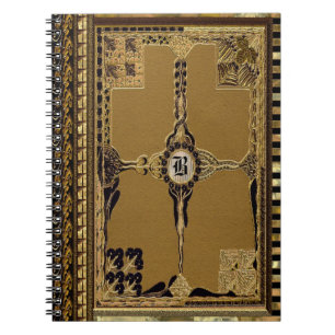 Marilayne Latoire Victorian Goth Monogram Notebook