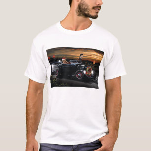Marilyn and Elvis Christmas Joy Ride T-Shirt