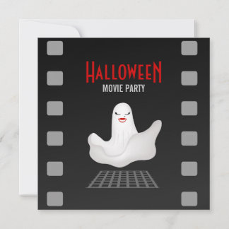 Marilyn Ghost Halloween Movie Party invitation