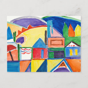 Marilyn Holmes Fine Art Postcard "Main Street"