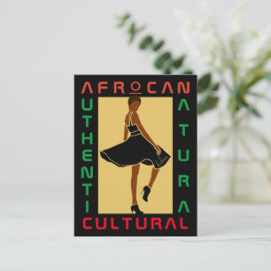 Marilyn MonFRO AFRoCA Afro Africa Black Woman Postcard