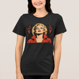 Marilyn Monroe Followed By Spies Tri-Blend Shirt