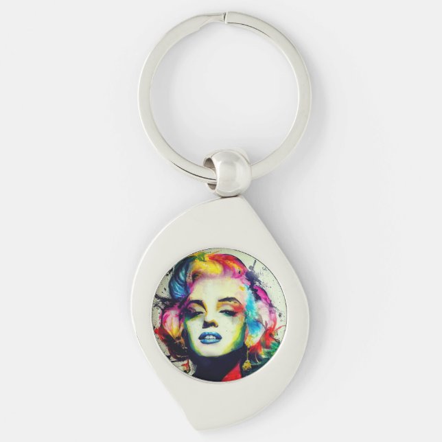 Marilyn Monroe Keychain (Front)