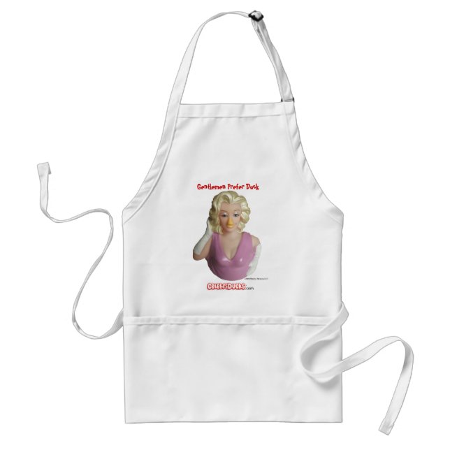 Marilyn Monroe Rubber Duck Cooks Apron (Front)