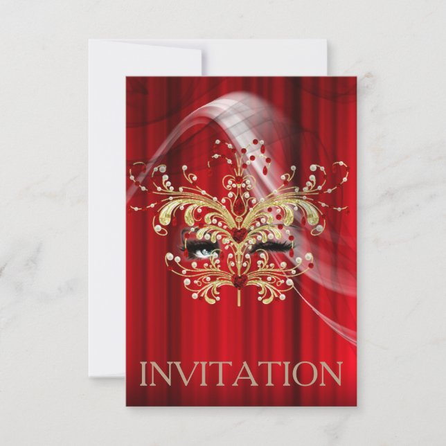 Marilyn Monroe Theater Musical Invitation (Front)