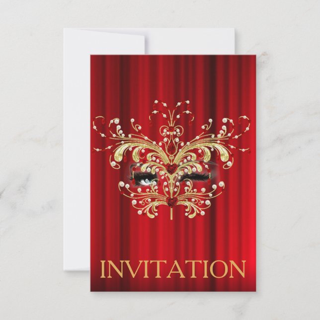 Marilyn Monroe Theater Musical Invitation (Front)