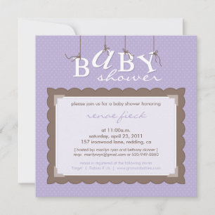 marilyn ryan :: BABY SHOWER INVITES