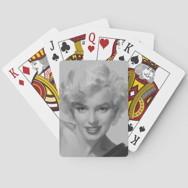 Marilyn the Look Playing Cards (Back)