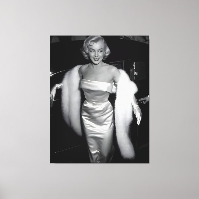 Marilyn vintage poster canvas print (Front)