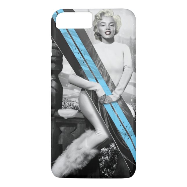 Marilyn's Snowboard Case-Mate iPhone Case (Back)