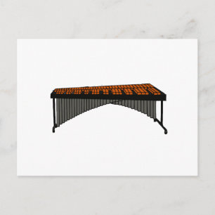 Marimba Design Graphic 1 Postcard