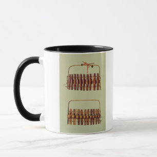 Marimba, front and back views, South African, from Mug