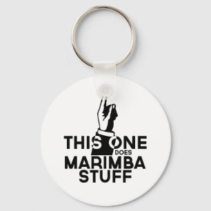 Marimba Stuff - Funny Marimba Music Key Ring