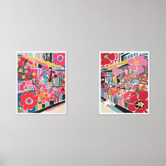 Marimekko Flower Print bold maximalism set 2