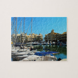 Marina at Benalmadena, Spain Jigsaw Puzzle
