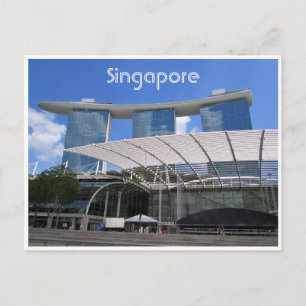 marina bay high postcard