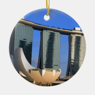 Marina Bay Sands Singapore Ceramic Tree Decoration