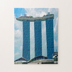 Marina Bay Sands Singapore. Jigsaw Puzzle